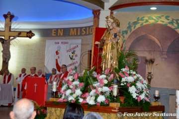 Procesión religiosa en El Ejido (Foto Francisco Javier Santana)